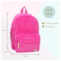 Rugzak The Wow Factor Fluffy Roze-Milky Kiss Sale