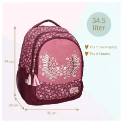 Rugzak Wild Bliss Bloemen, 3-vaks-Milky Kiss New