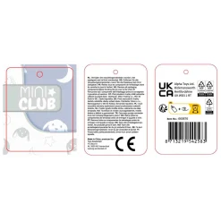 Mini Club Muziekmobiel Konijn Pluche Blauw Best