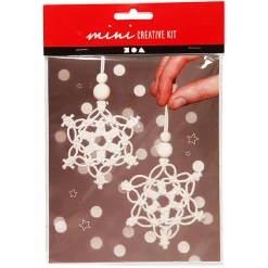 Creativ Company Mini Creative Kit Macrame Sneeuwvlok New