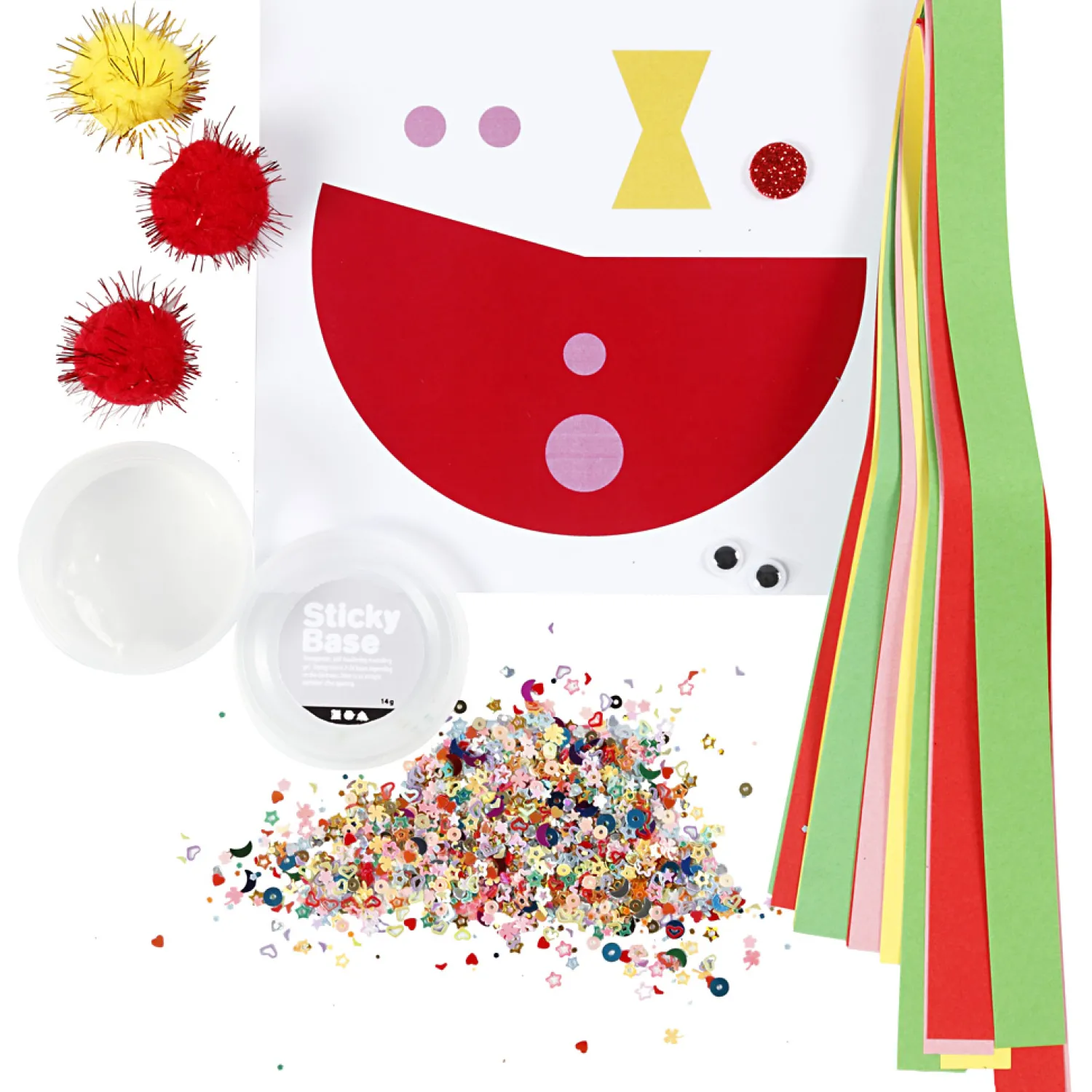 Creativ Company Mini Creative Kit Toiletrol Clown Hot