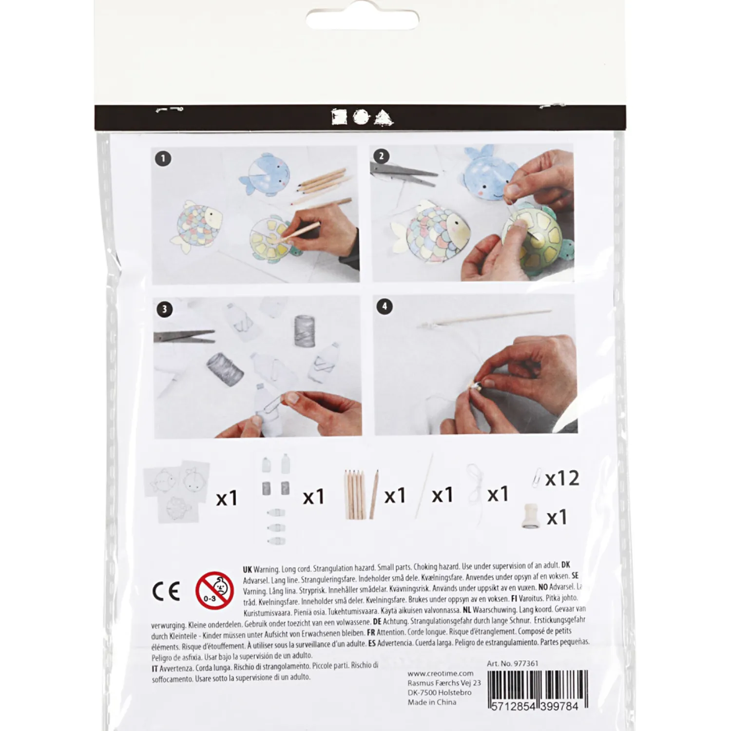 Mini Creative Kit Visspel-Creativ Company Outlet
