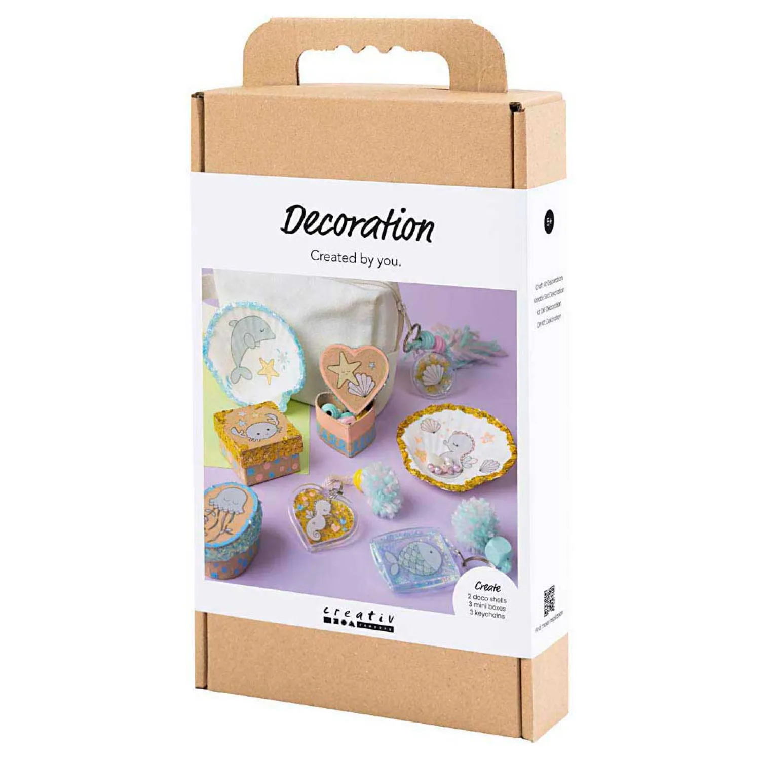 Mini Hobbyset - Schelpen en Sleutelhangers>Creativ Company Sale