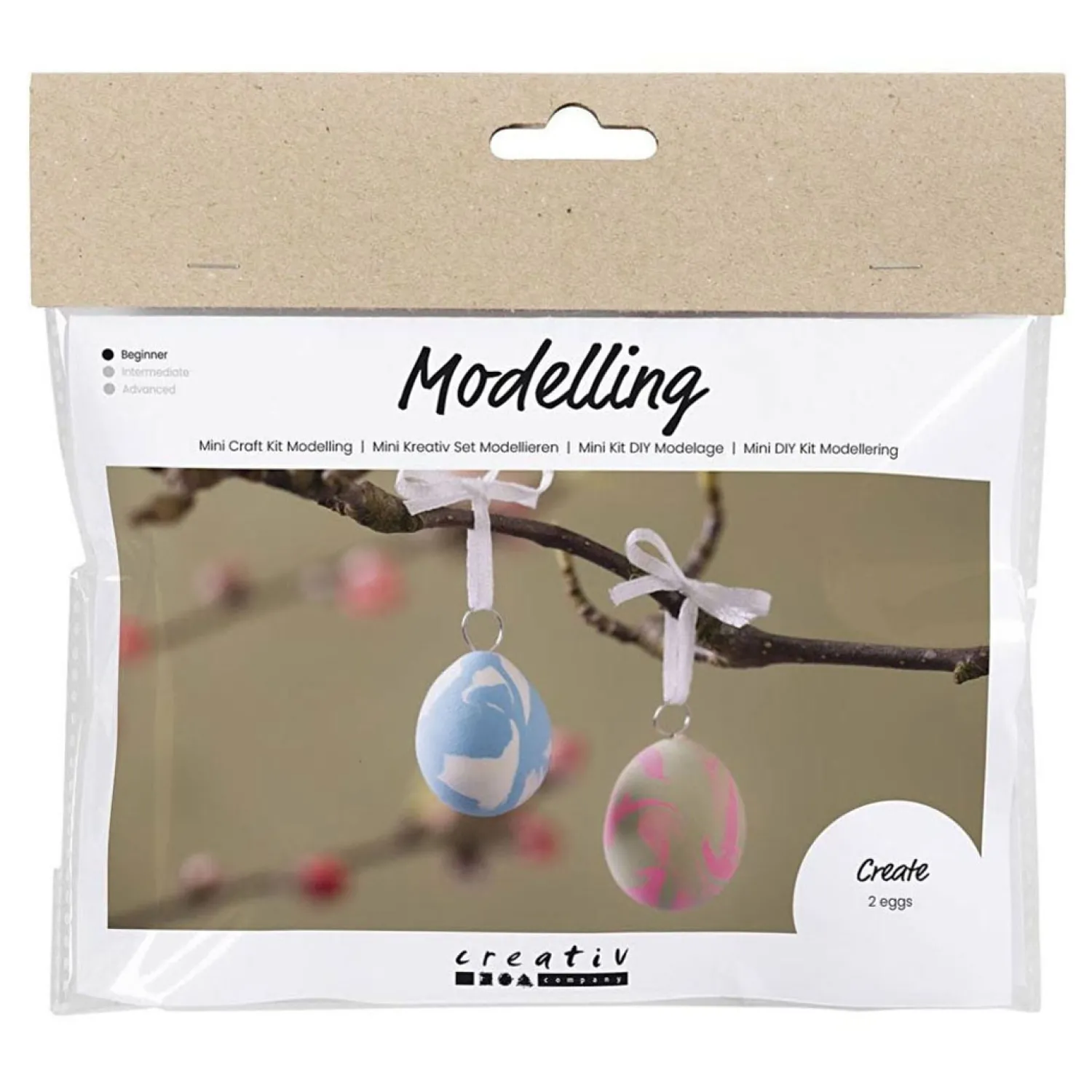 Mini Hobbyset Boetseren Gemarmerdere Eieren>Creativ Company Sale