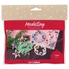 Mini Hobbyset Boetseren Sterren Zilver Wit-Creativ Company New