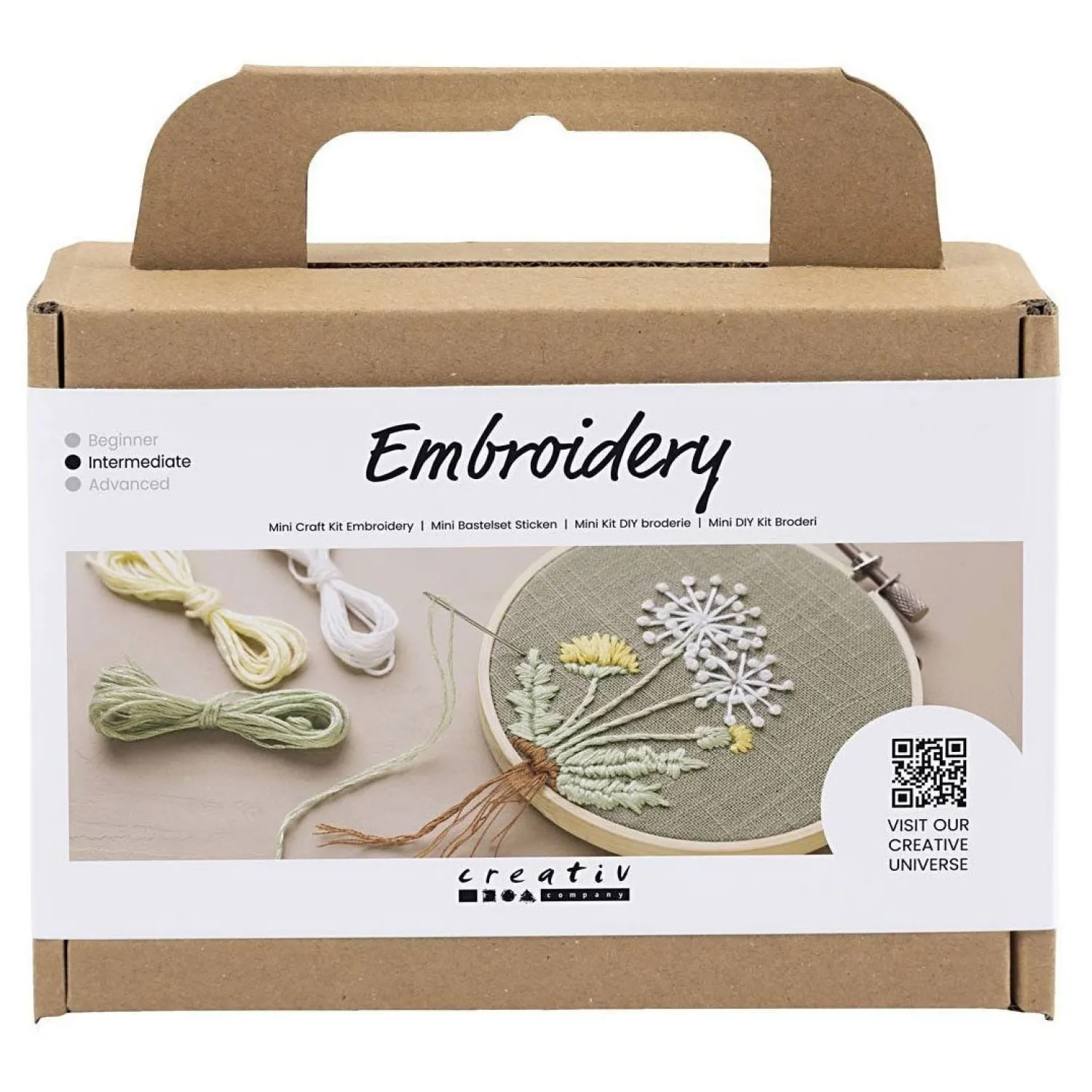 Mini Hobbyset Borduurwerk Wandhanger>Creativ Company Clearance