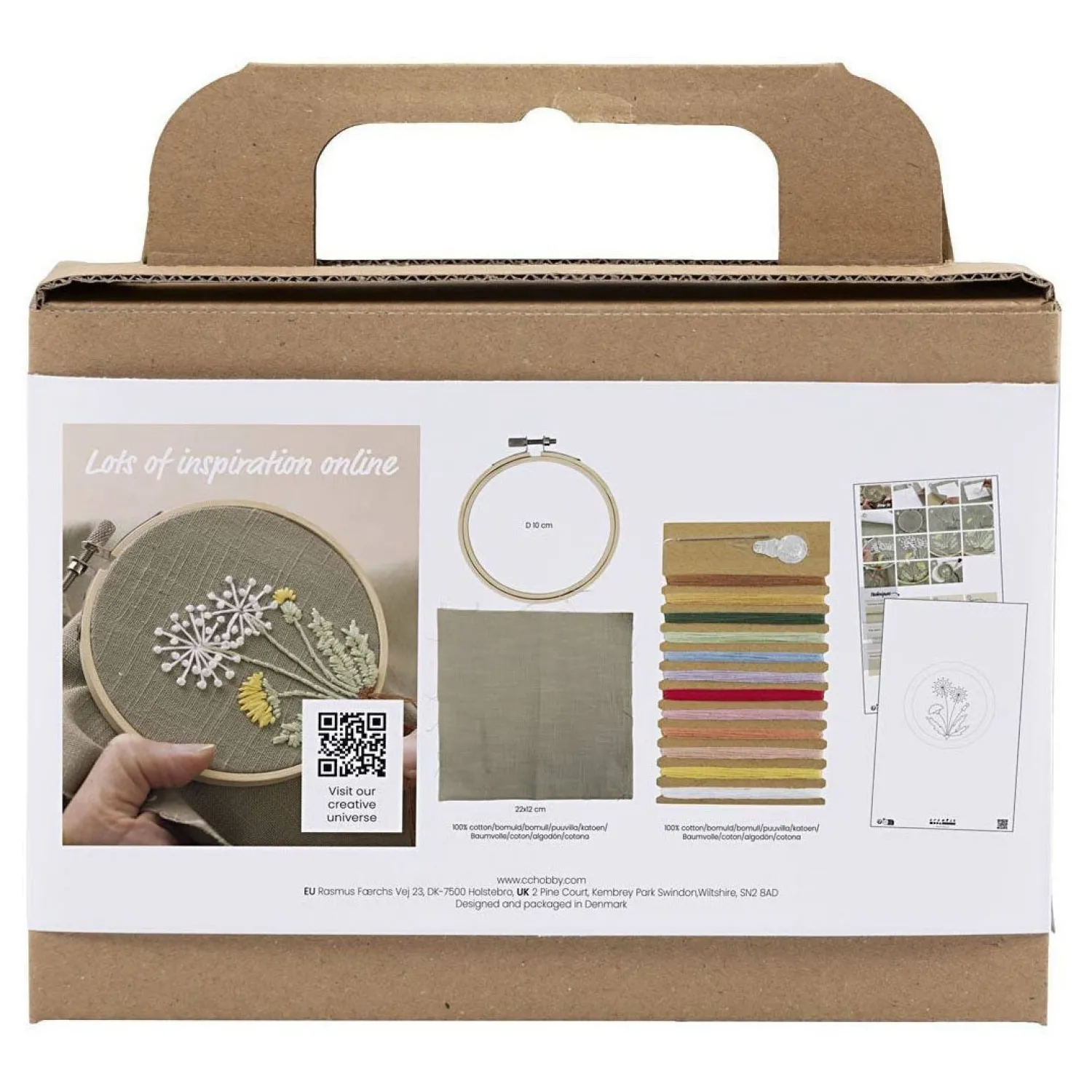 Mini Hobbyset Borduurwerk Wandhanger>Creativ Company Clearance