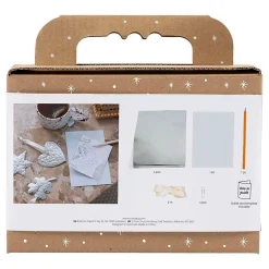 Mini Hobbyset Decoratie Kerstdecoratie Silver Metal><noscript><img width=