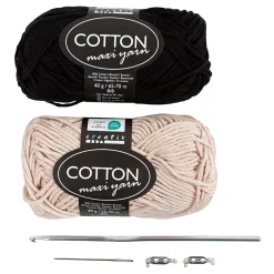 Mini Hobbyset Haken Tas met Roos-Creativ Company Best