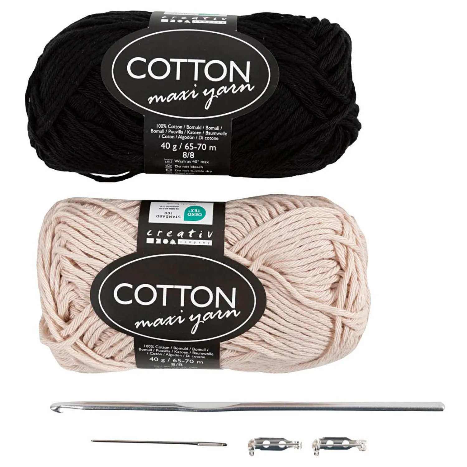 Mini Hobbyset Haken Tas met Roos-Creativ Company Best