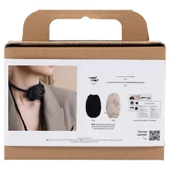 Mini Hobbyset Haken Tas met Roos-Creativ Company Best