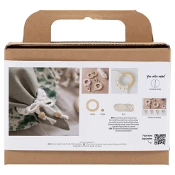 Mini Hobbyset Macrame Servetring Off-white-Creativ Company New