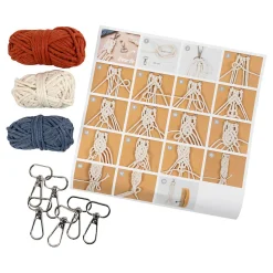 Mini Hobbyset Macrame Sleutelhangers>Creativ Company Outlet