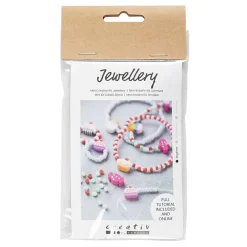 Mini Hobbyset Sieraden Elastische Armband en Ring-Creativ Company Hot