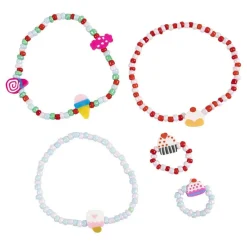 Mini Hobbyset Sieraden Elastische Armband en Ring-Creativ Company Hot