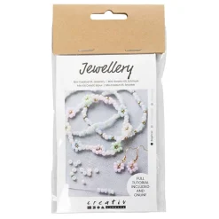 Mini Hobbyset Sieraden Elastische Armband en Oorbel-Creativ Company Sale