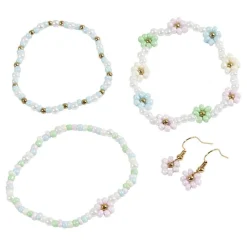Mini Hobbyset Sieraden Elastische Armband en Oorbel-Creativ Company Sale
