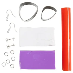 Creativ Company Mini Hobbyset Sieraden Oorbellen Paars Online