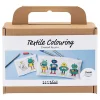 Creativ Company Mini Hobbyset Textiel Decoreren Robot Primair Kleuren Sale
