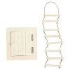 Creativ Company Mini Houten Zolderluik En Touwladder Outlet