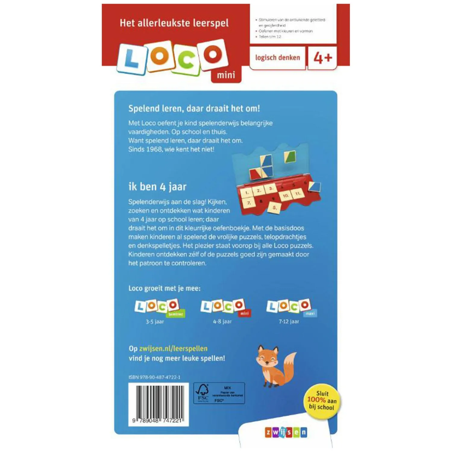 WPG Uitgevers Mini Loco Ik ben 4 jaar Best