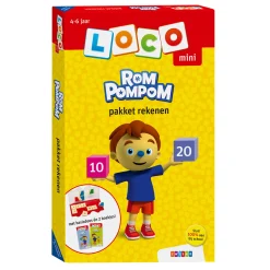 Mini Rompompom Pakket Rekenen-Loco New