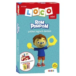 Mini Loco Rompompom Pakket Logisch Nadenken (4-6 jaar)>WPG uitgevers