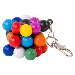Mini Molecube Puzzelkubus Sleutelhanger><noscript><img width=