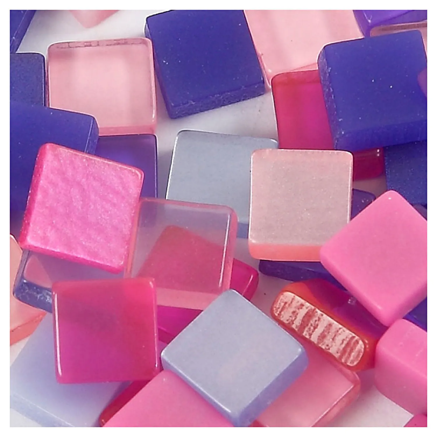 Creativ Company Mini Mozaiek Paars 10x10mm, 25 gram Discount