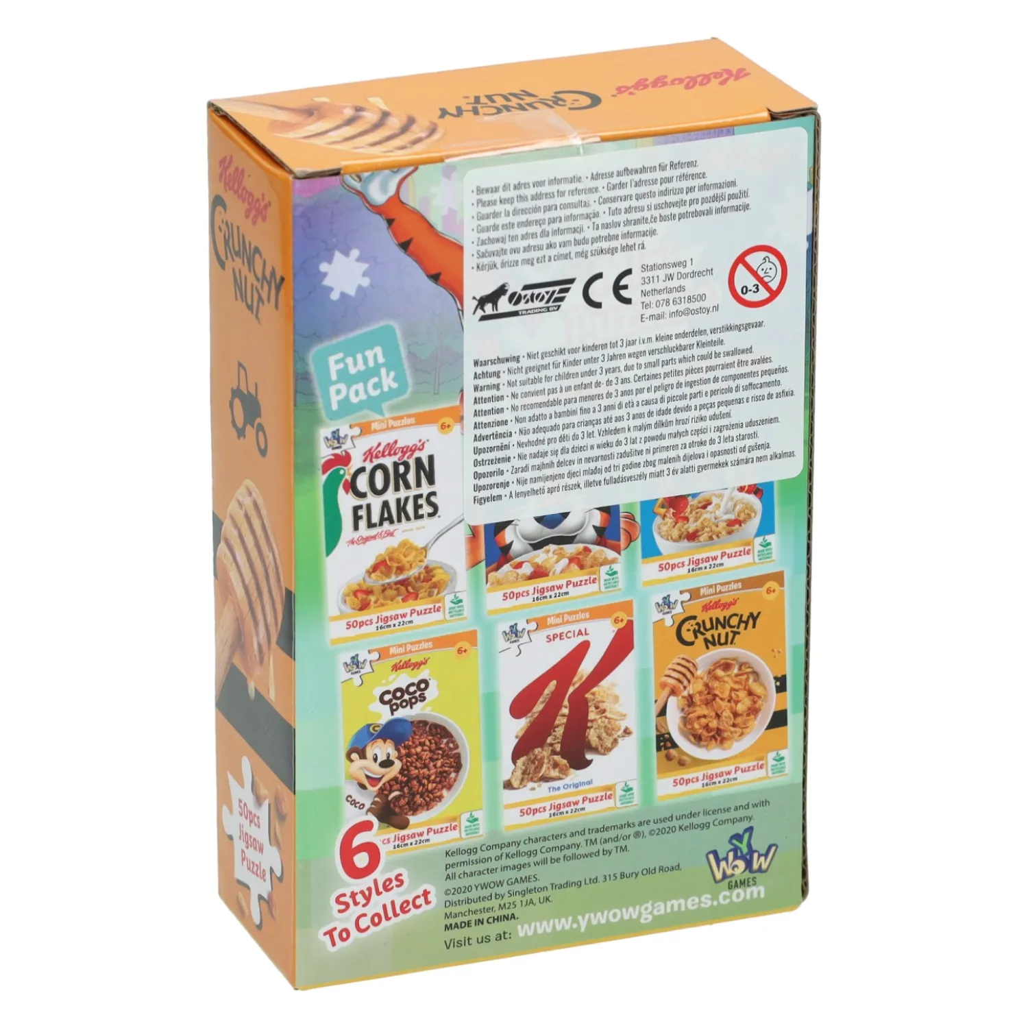 Mini Puzzel Kellogs - 50st. Clearance