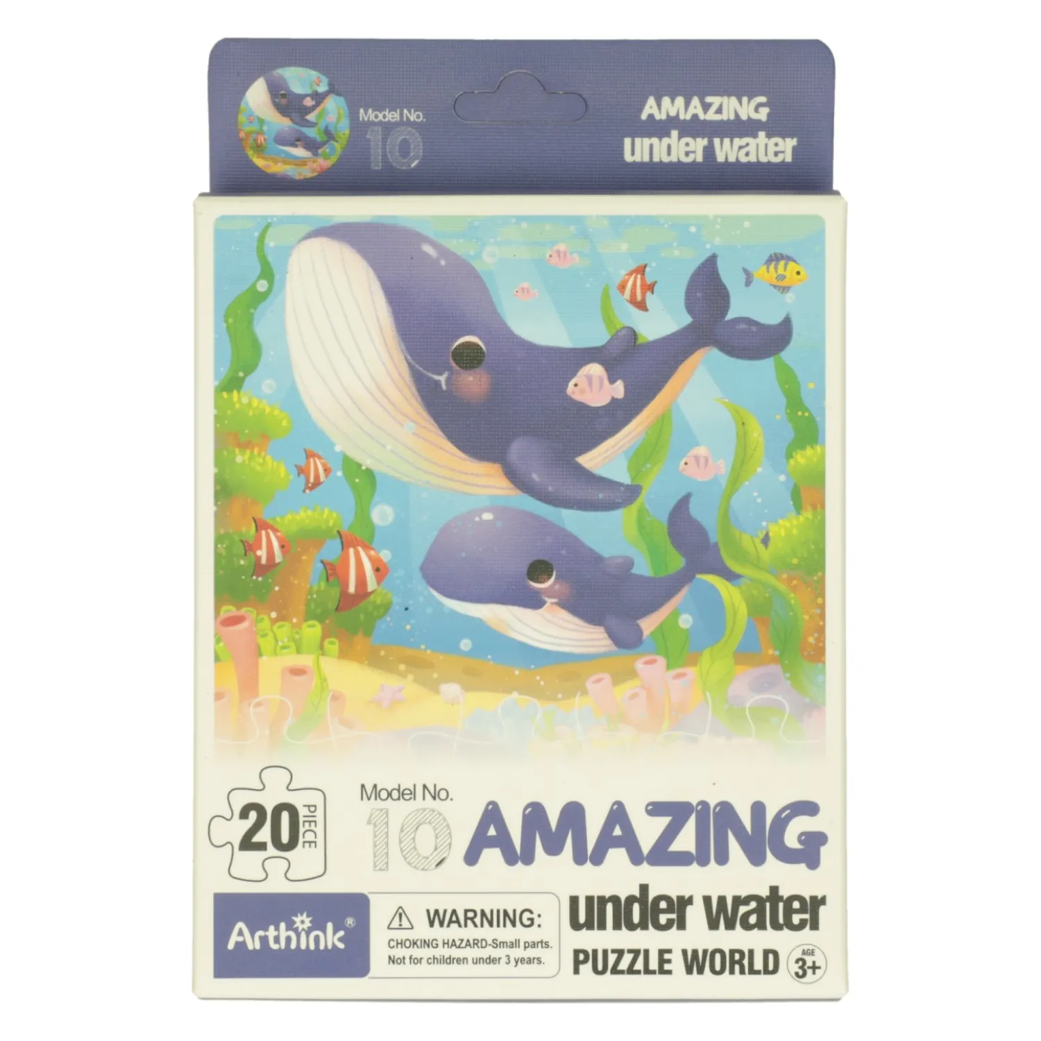 Mini Puzzel Onderwaterwereld, 20st.- Best