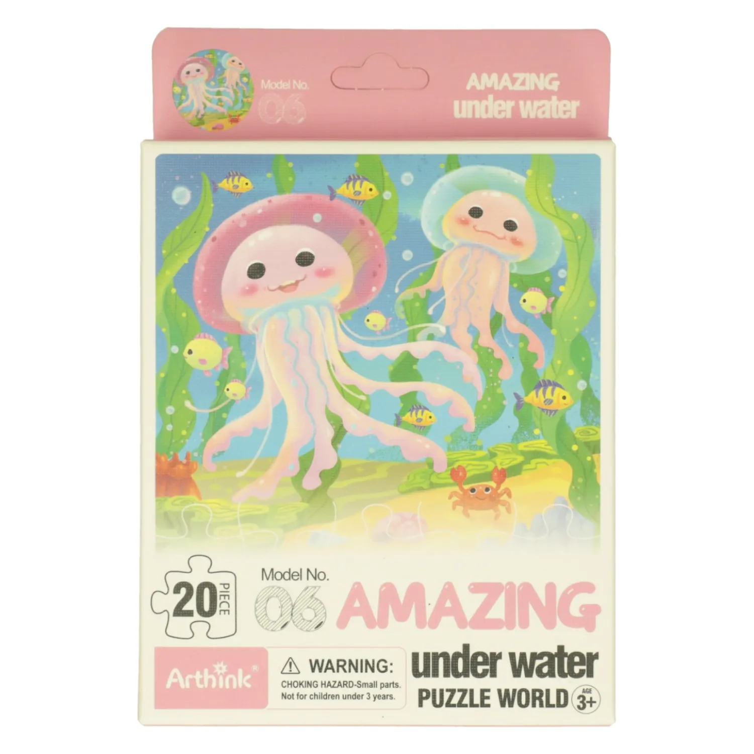 Mini Puzzel Onderwaterwereld, 20st.- Best