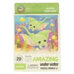 Mini Puzzel Onderwaterwereld, 20st.- Best