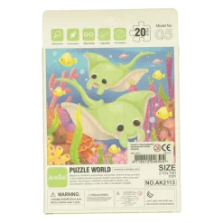 Mini Puzzel Onderwaterwereld, 20st.- Best