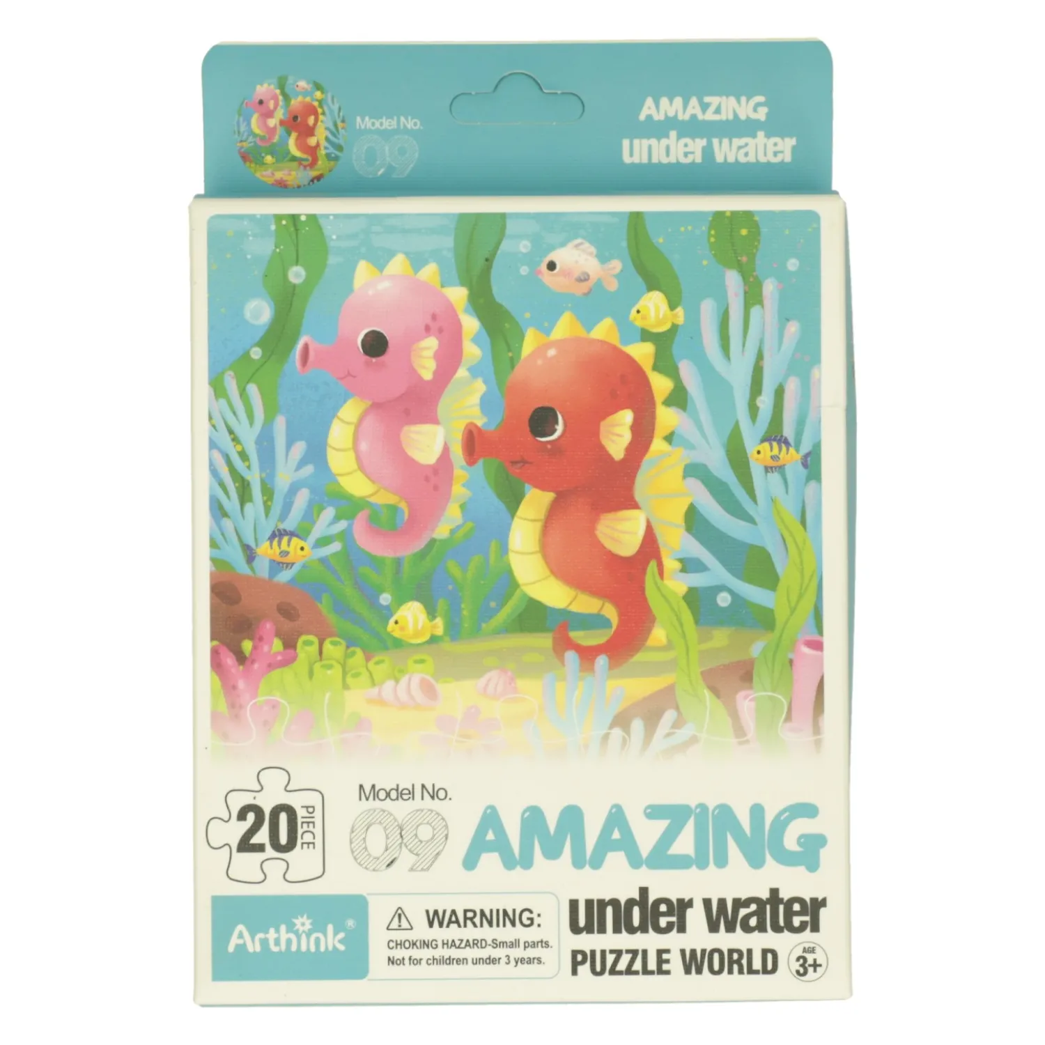 Mini Puzzel Onderwaterwereld, 20st.- Best