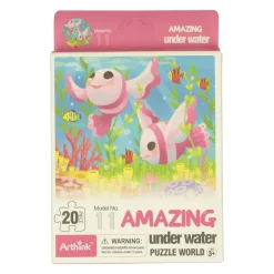 Mini Puzzel Onderwaterwereld, 20st.- Best