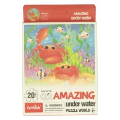 Mini Puzzel Onderwaterwereld, 20st.- Best