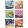 Mini Puzzel Thema, 64st.- Outlet