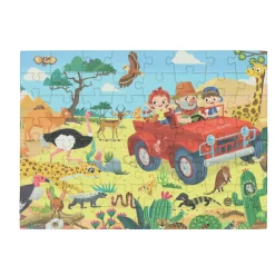 Mini Puzzel Thema, 64st.- Outlet