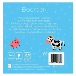 Standaard Uitgeverij Mini Schudboekje Met Rammelaar - Boerderij Online