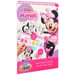 Canenco Minnie Mouse Water Verfset Boek - incl Kwast Clearance