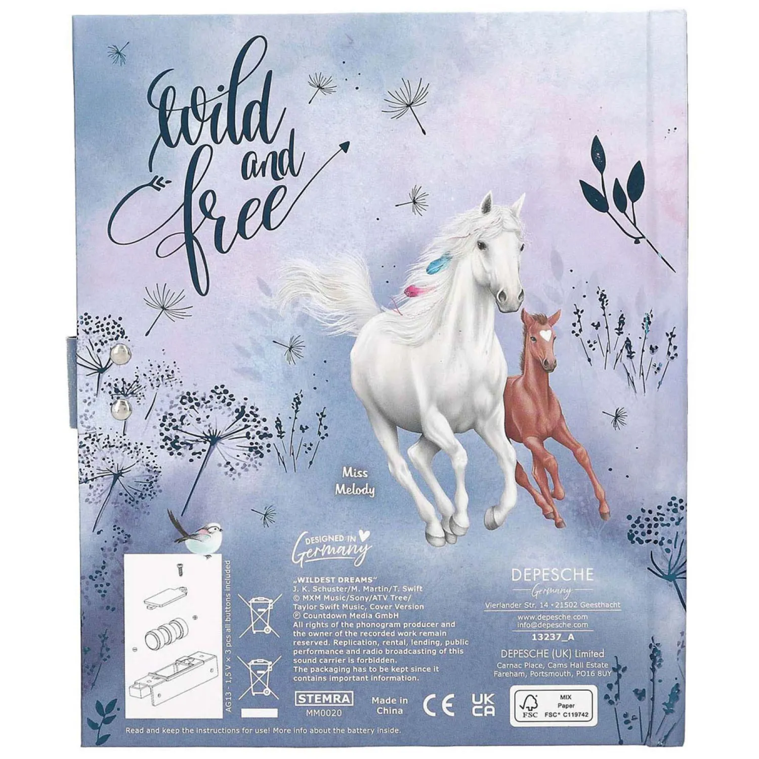 Miss Melody Dagboek met Code en Geluid Online