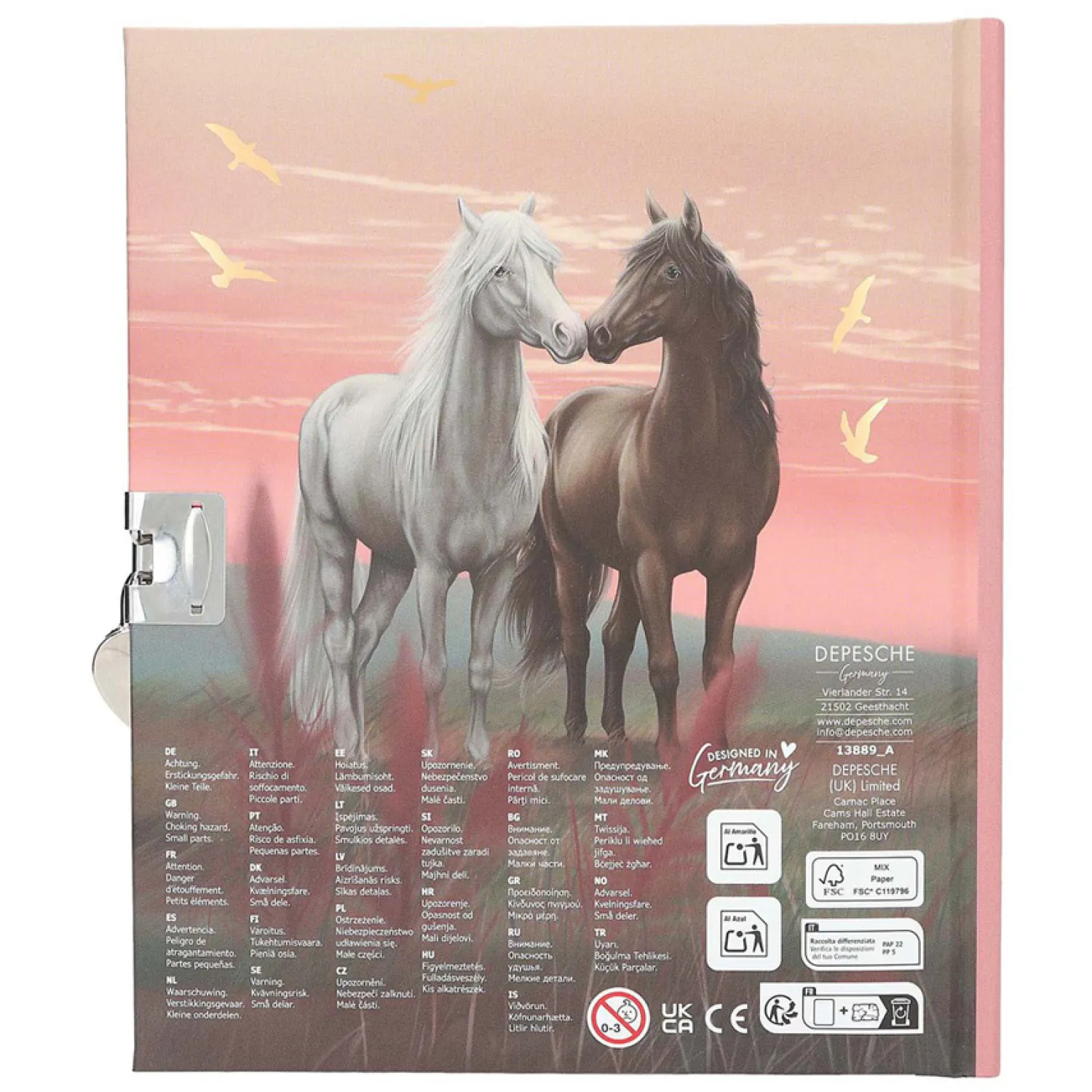 Depesche Miss Melody Dagboek met Stickers