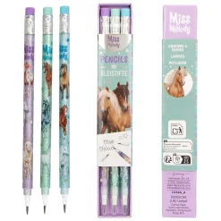 Miss Melody Doorschuif Potloden, 3st. Online