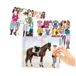 Miss Melody Dress Me Up Stickerboek>Depesche