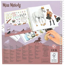 Miss Melody Dress Me Up Stickerboek Online