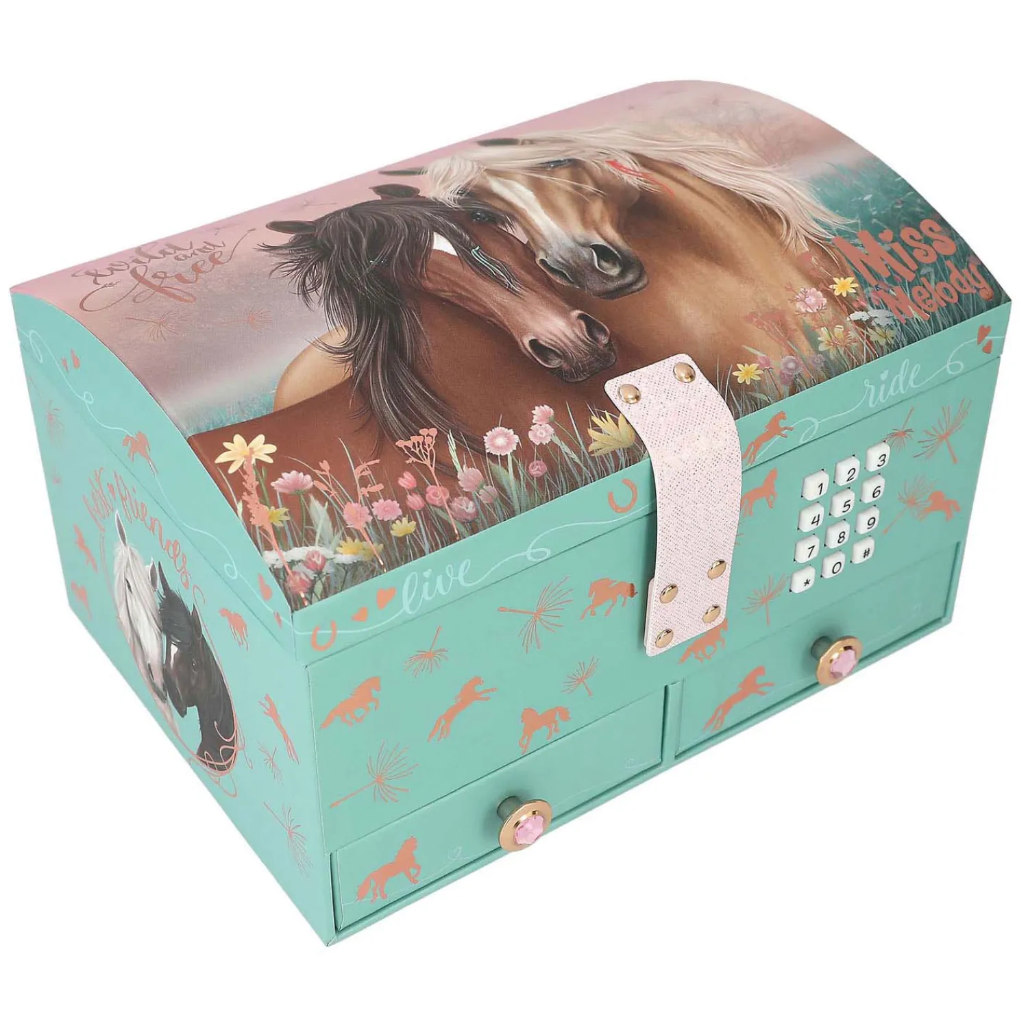 Grote Sieradendoos met Code en Geluid-Miss Melody Online