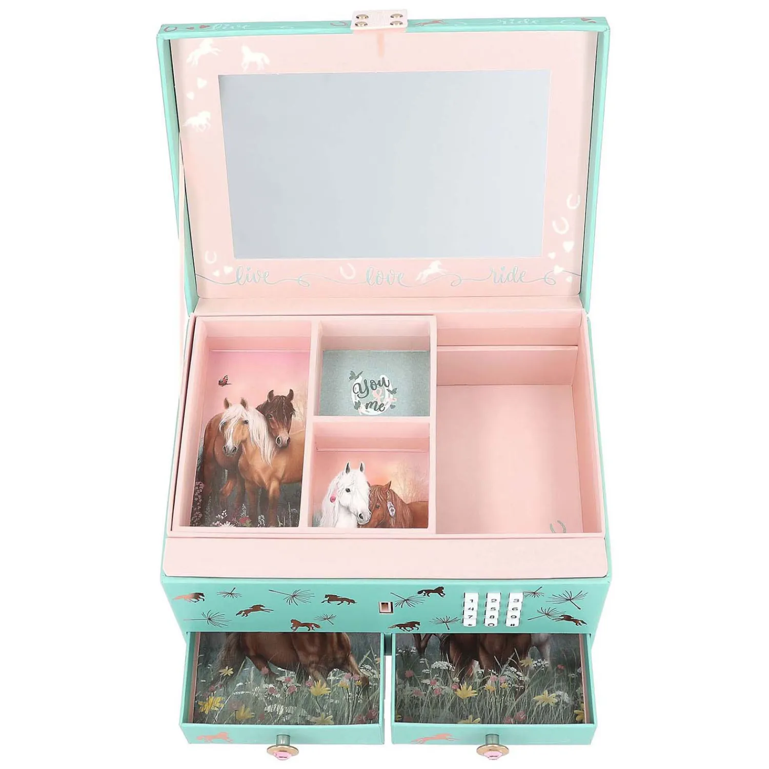 Grote Sieradendoos met Code en Geluid-Miss Melody Online