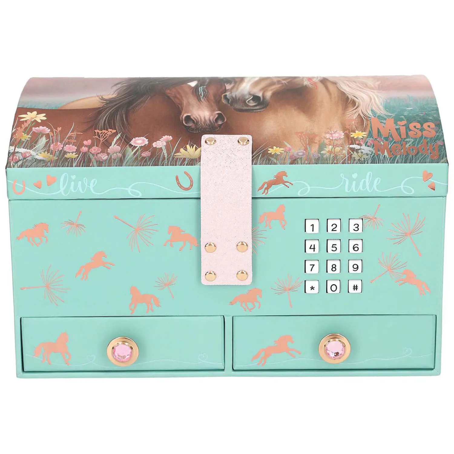 Grote Sieradendoos met Code en Geluid-Miss Melody Online