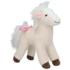 Knuffel Paard Wit, 18cm-Miss Melody New